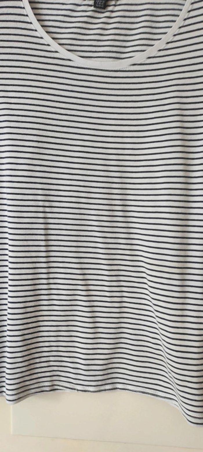💐T-shirt manches longues - kiabi - taille S- très bon état 💐 - photo numéro 2