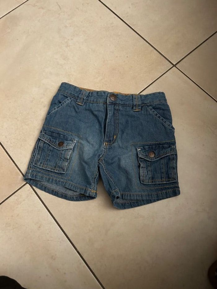 Short en jeans
