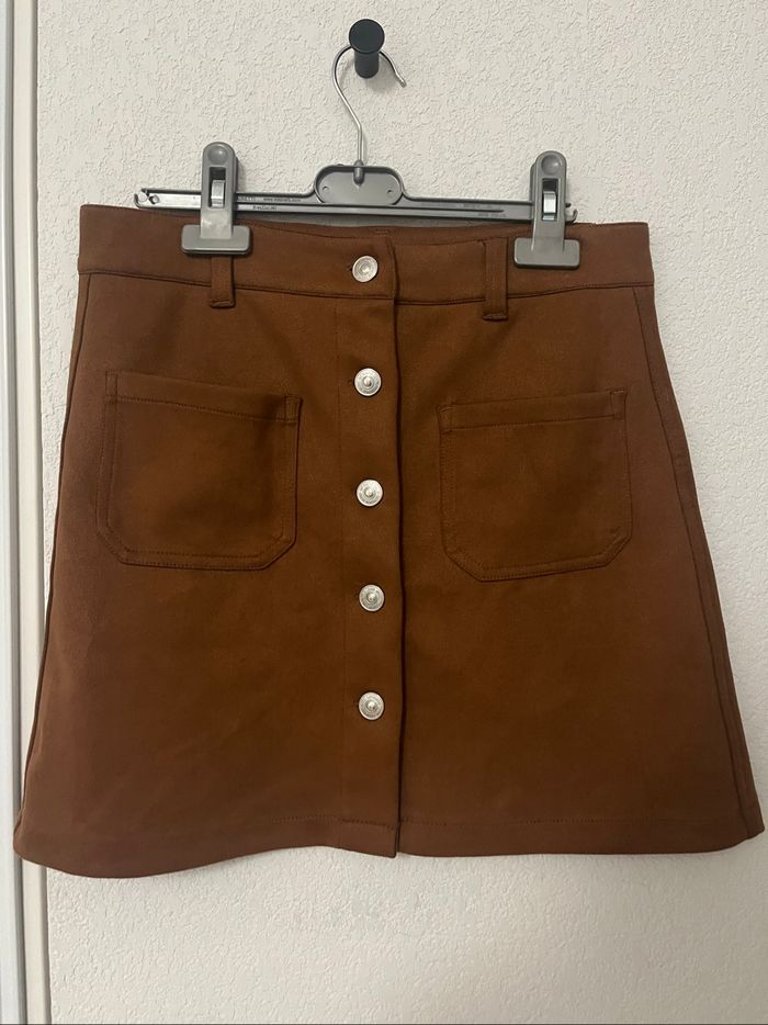 jupe à boutons