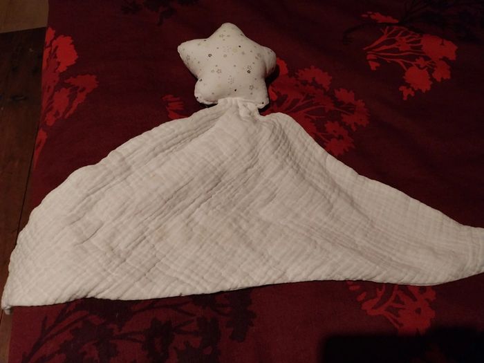Doudou étoile "jamais sans mon doudou" - photo numéro 2