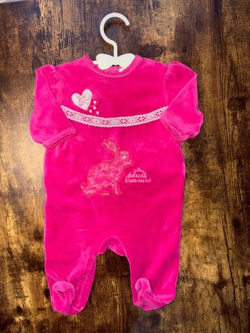 Grenouillère lapin 3m