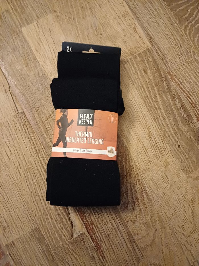 Lot de 2 leggings thermique neuf