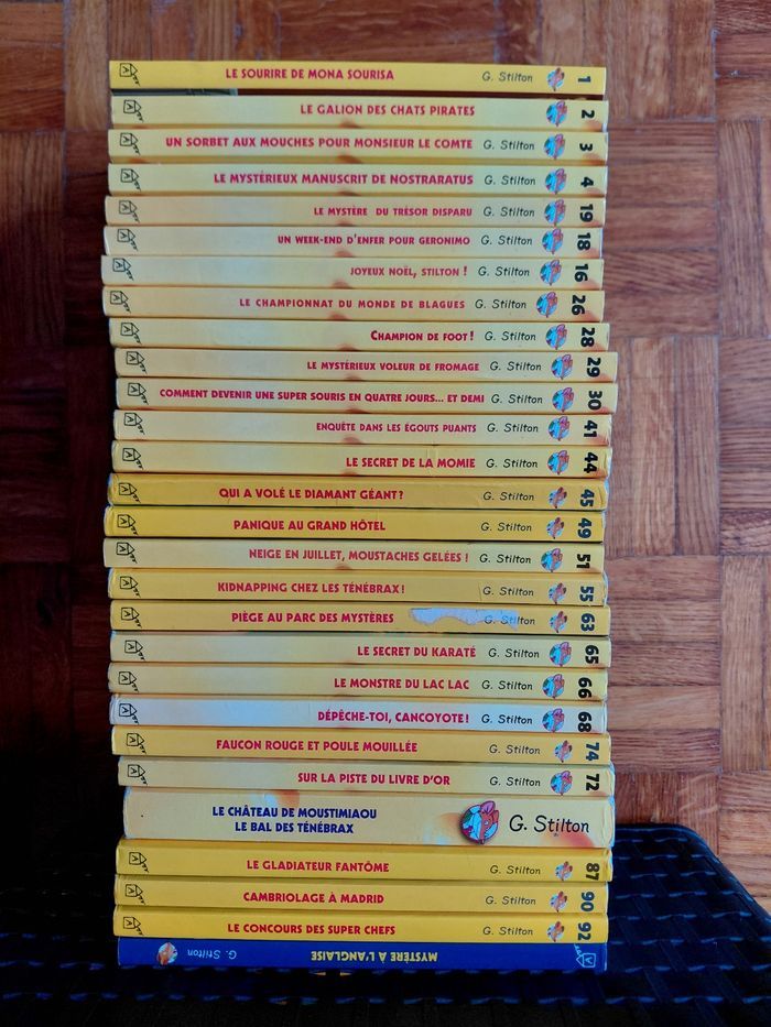 Livres geronimo stilton . 4e pièce