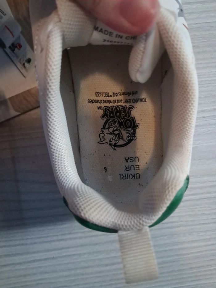 Baskets blanches Tom & jerry - photo numéro 2