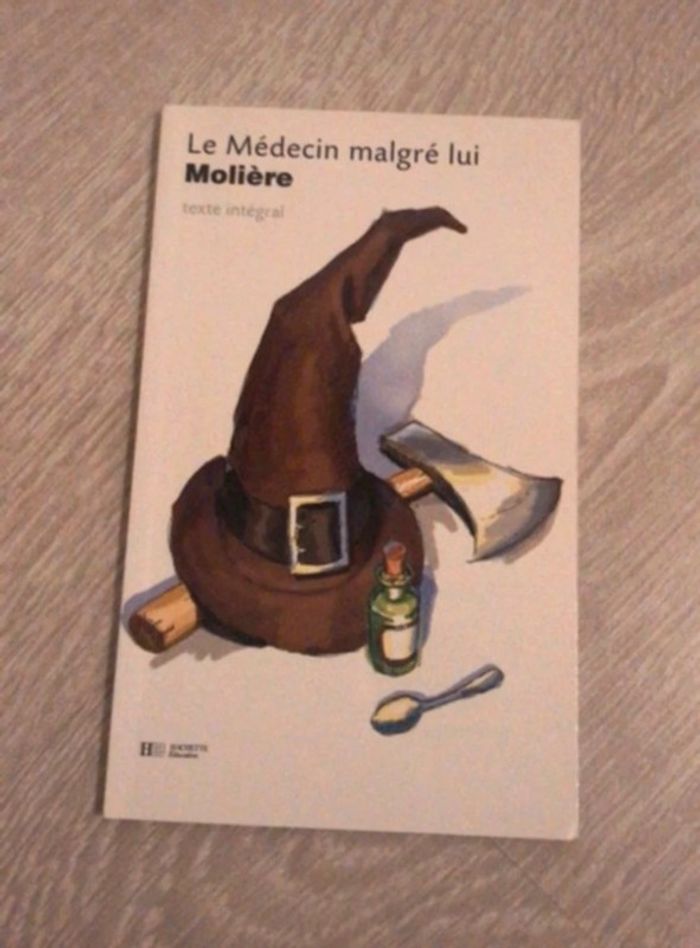 Livre Molière Le médecin malgré lui