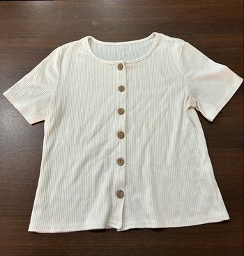 T-shirt blanc femme S