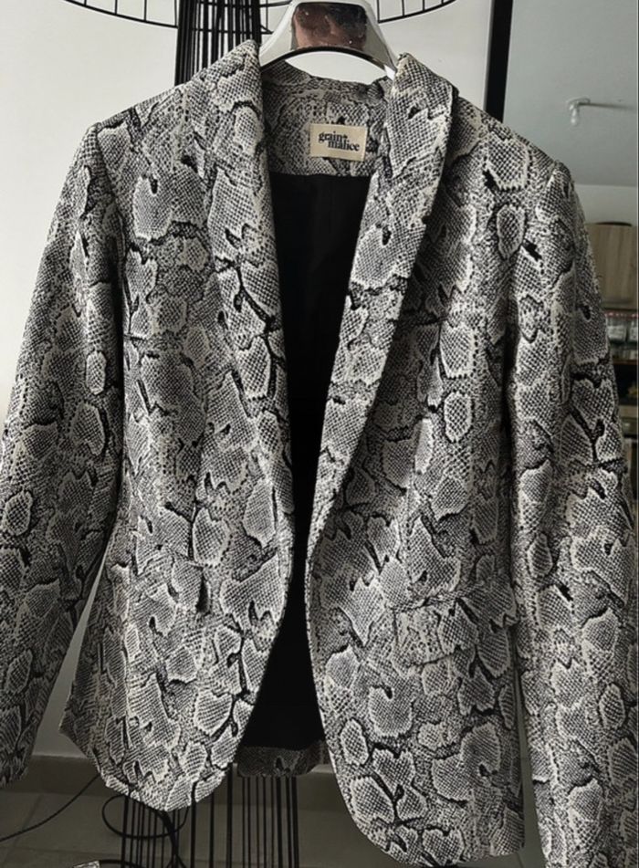 Blazer peau de serpent - photo numéro 2