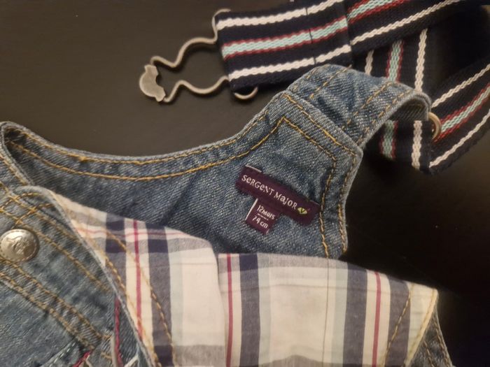 Salopette  - 12 mois - Sergent Major - photo numéro 3