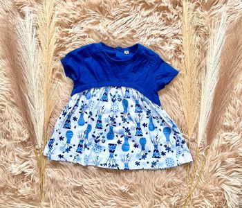Robe bleu électrique