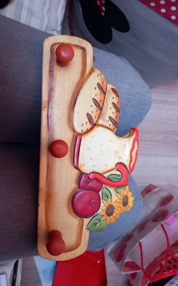 Accroche torchons bois