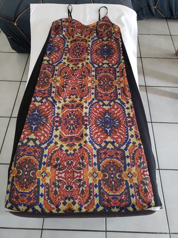 Robe longue à bretelles