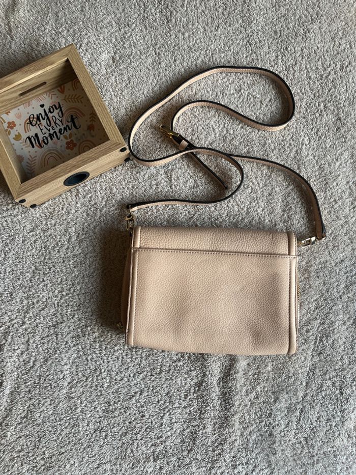 Petit sac à main Tory Burch rose pâle – bandoulière réglable – chic et pratique - photo numéro 7