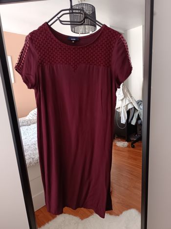 Robe bordeaux