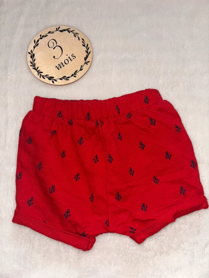 Short Kiabi 3 mois