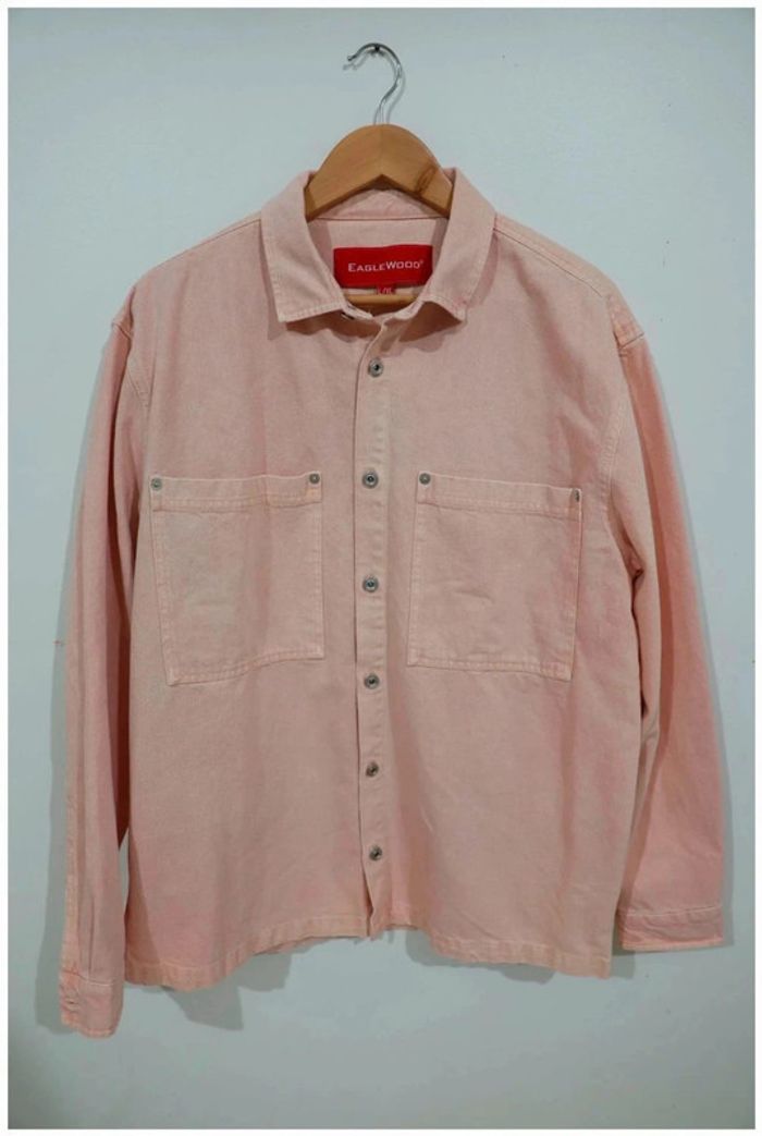 C41 veste jeans rose Eagle Wood L/XL