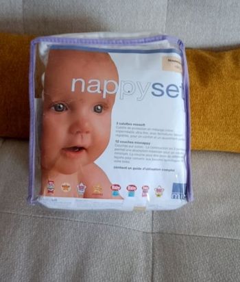 Couche lavable nappy set Bambino mio