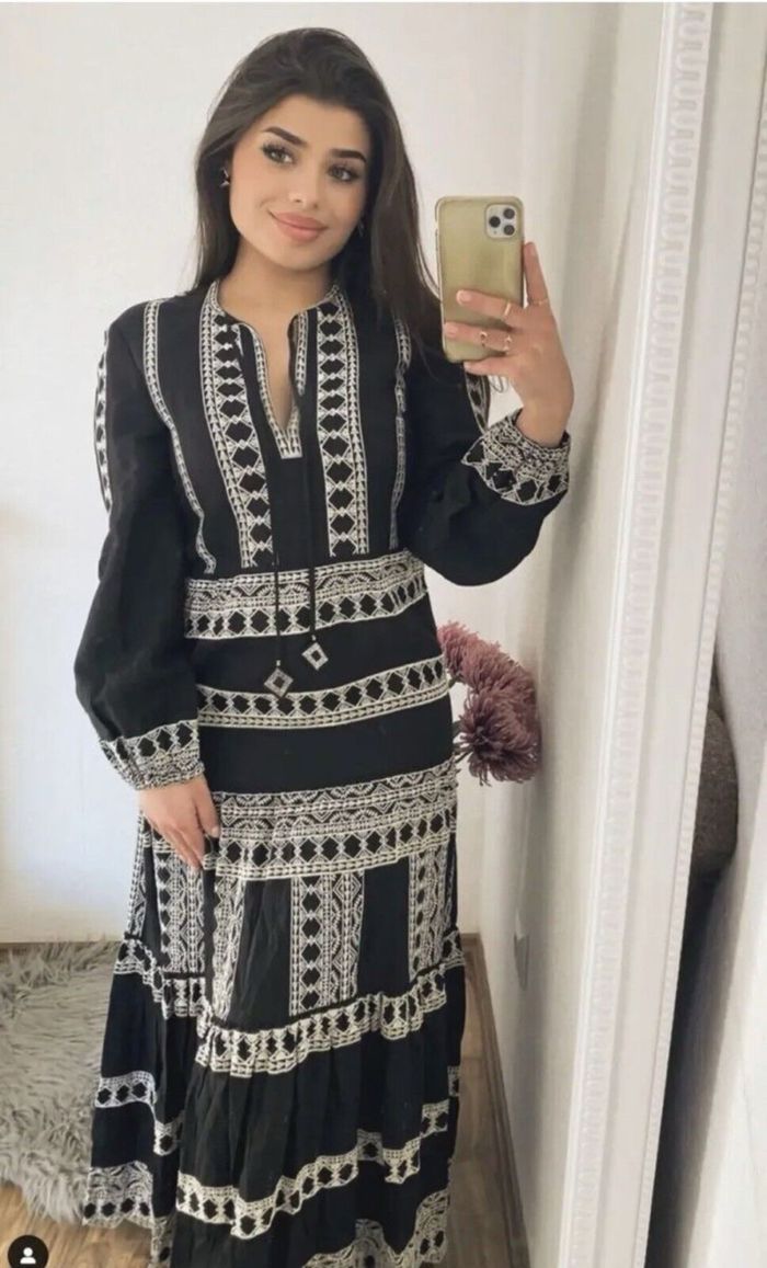 Robe longue maxi Zara