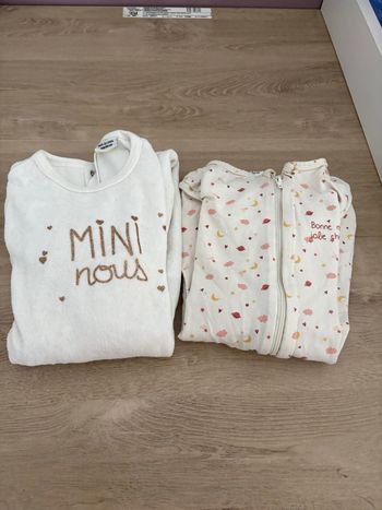 Lot de 2 pyjamas 