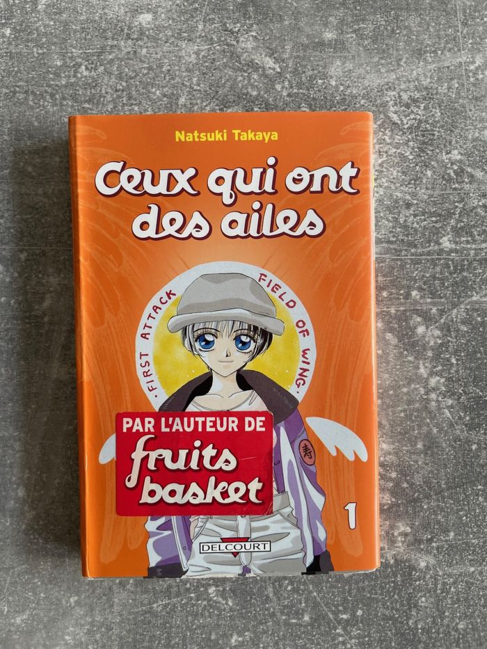 Manga Ceux qui ont des ailes tome 1 en version française.