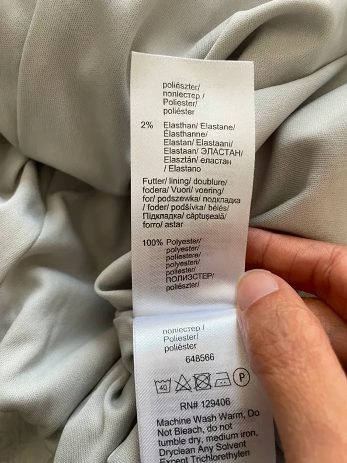 Robe fourreau grise BPC motif jacquard - Taille 38 - photo numéro 12