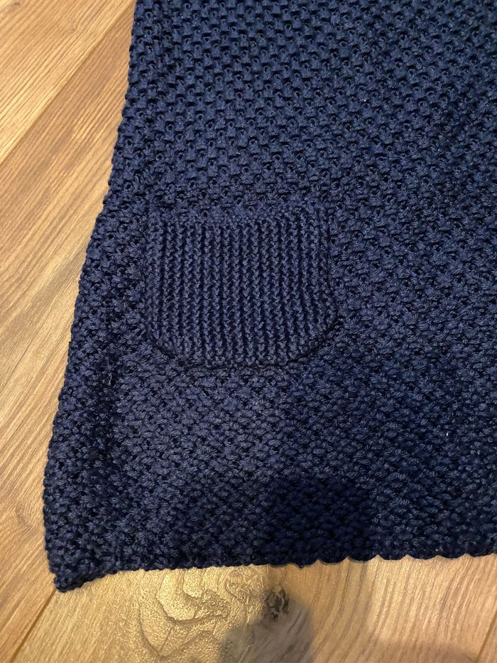 Robe en mailles bleues NafNaf taille xs - photo numéro 6