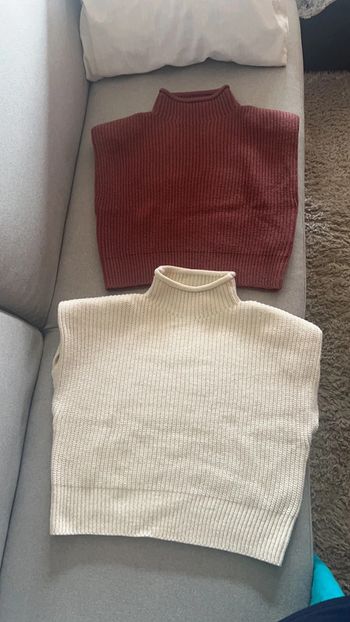 Lot pull sans manches Zara