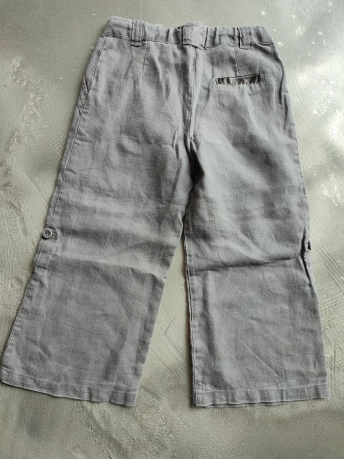 Pantalon en lin fille 4 ans - photo numéro 3