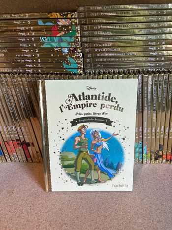 Livre Disney, mes petits livres d’or Atlantide