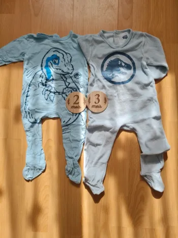 Lot pyjamas jurassic