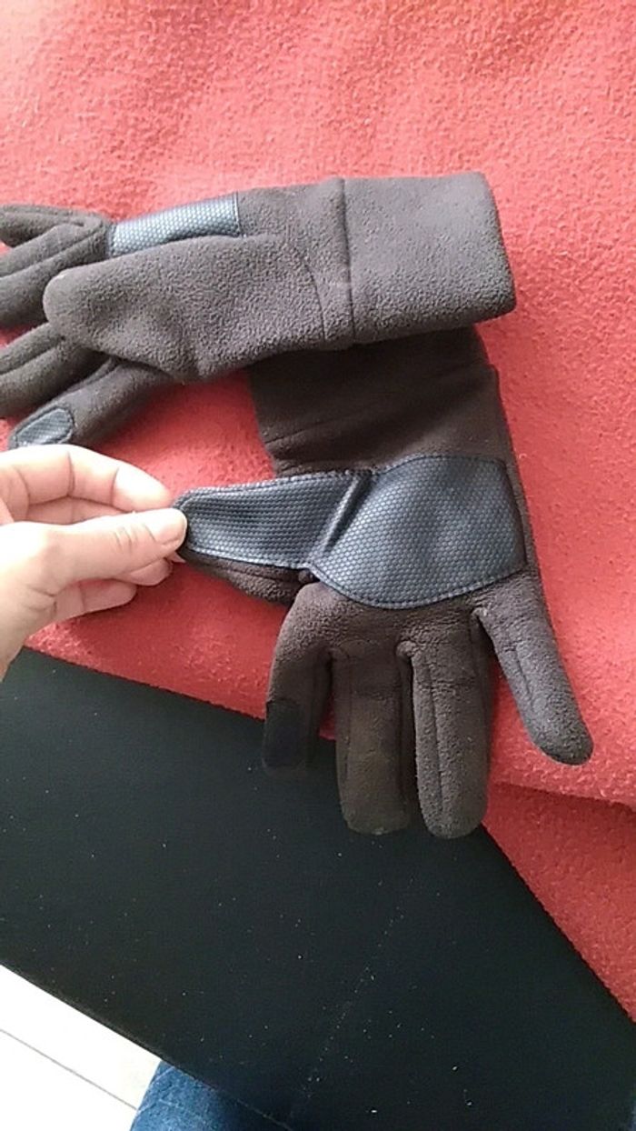 Gants marron M hiver - photo numéro 3