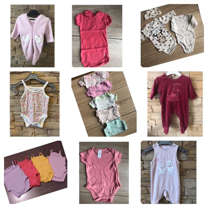 Bodies et pyjamas fille 3 mois