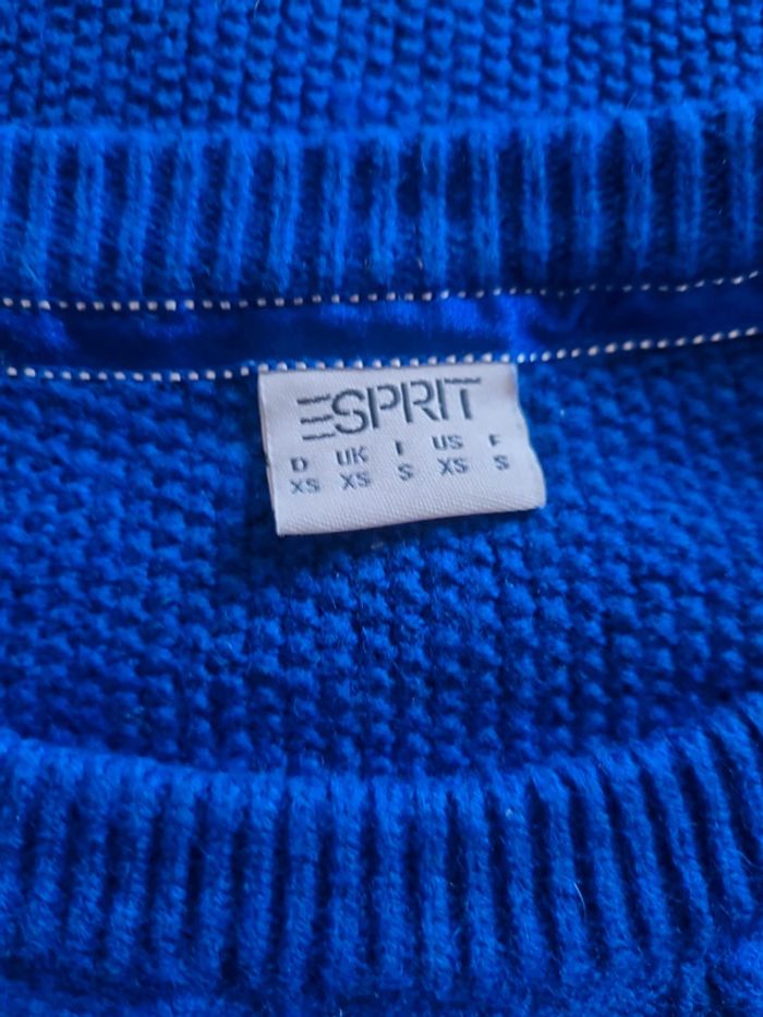 Pull esprit 36 bleu - photo numéro 7