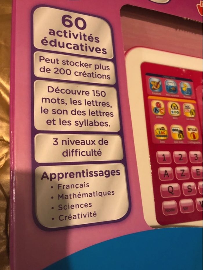 Tablette Genius xl color rose - photo numéro 2