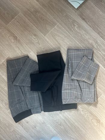 Lot de 3 pantalons droits