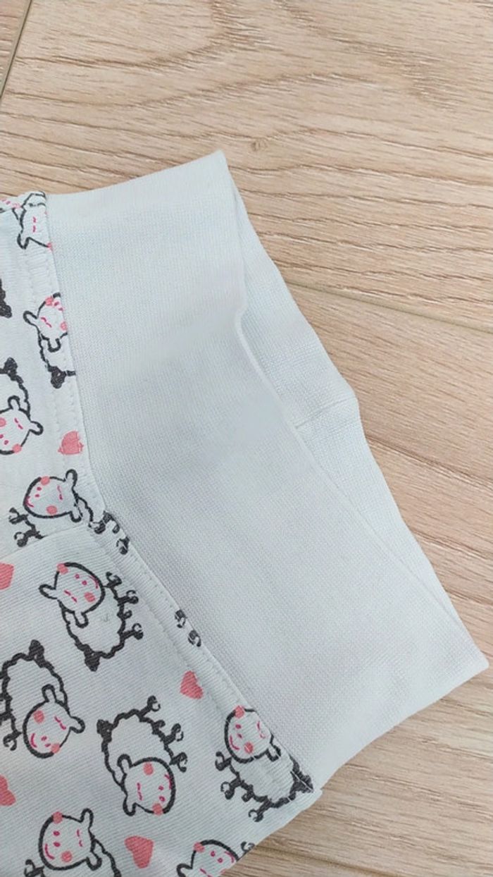 Pantalon mouton coeur 1 mois - photo numéro 3