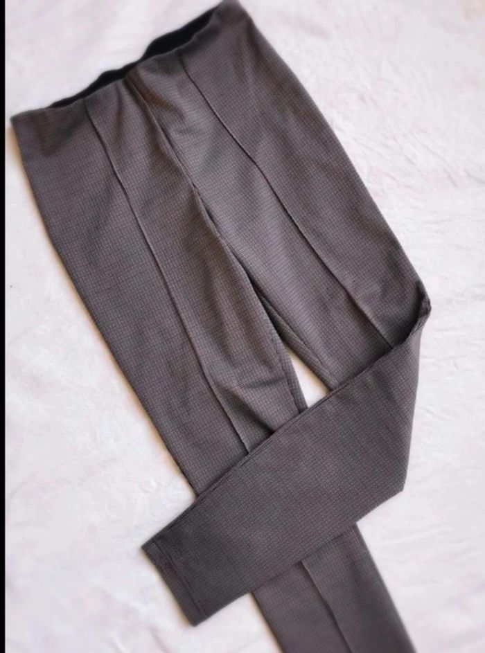 Pantalon moulant style leggings motif carreaux pied de poule Aware by Vero Moda M 38 - photo numéro 3