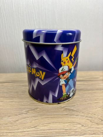 Boîte en métal publicitaire Pokémon pandorino italy 2001