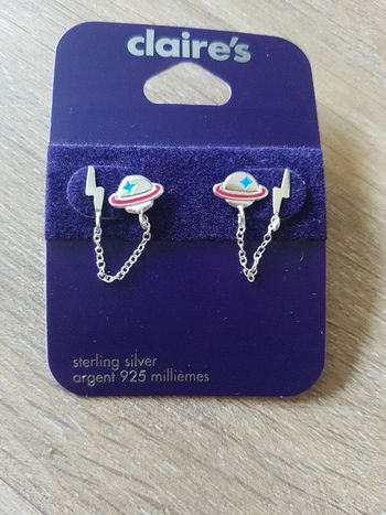 Boucles d'oreilles double