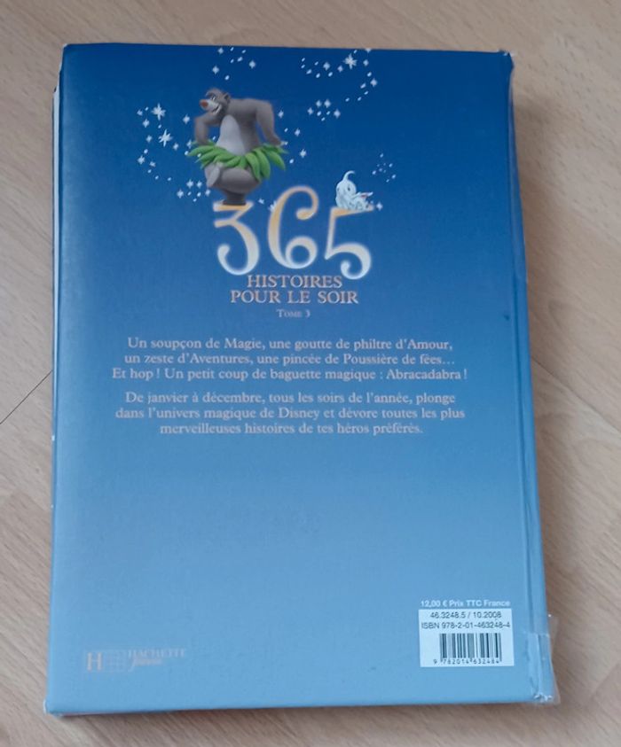 Livre 365 histoires disney - photo numéro 2