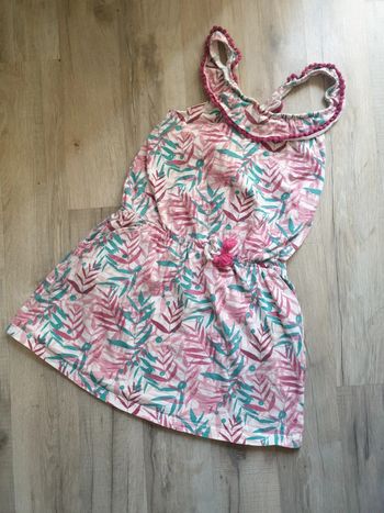 Robe été tropicale