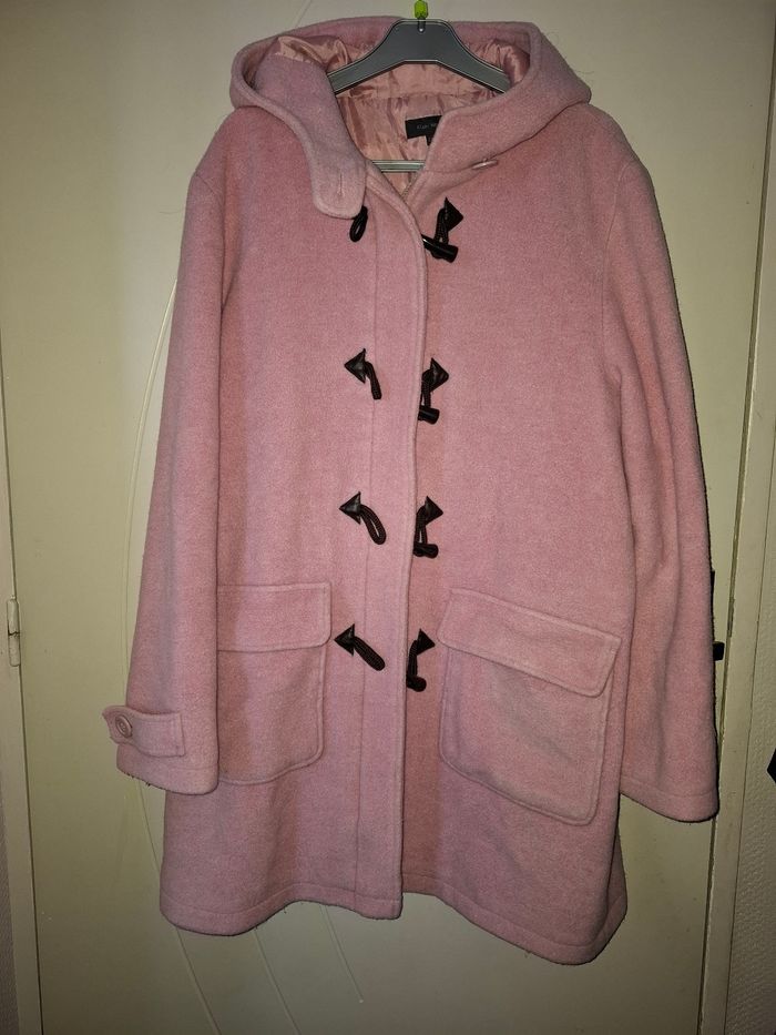 Manteau Duffle-coat rose clair 42/44 - photo numéro 2