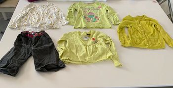 Lot 5 pièces printemps 4 ans