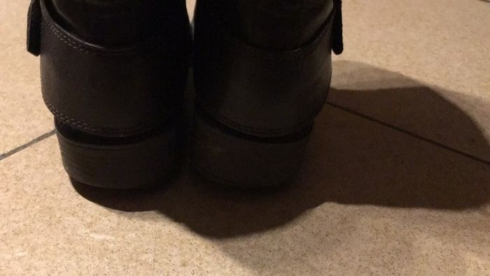 Bottes marron en cuir - photo numéro 4
