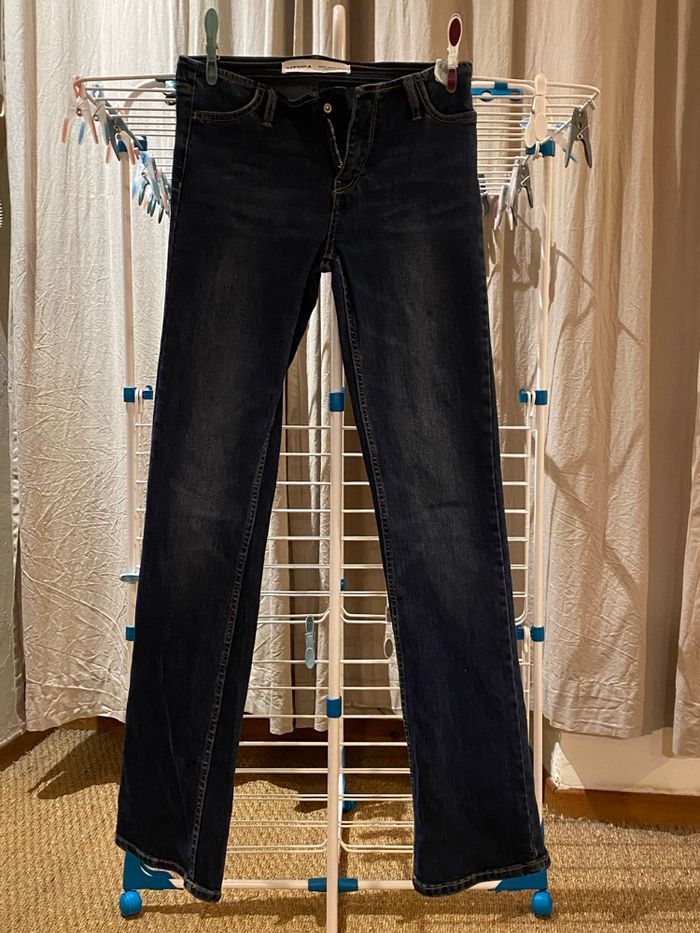 Jean straight flare Bershka - photo numéro 4