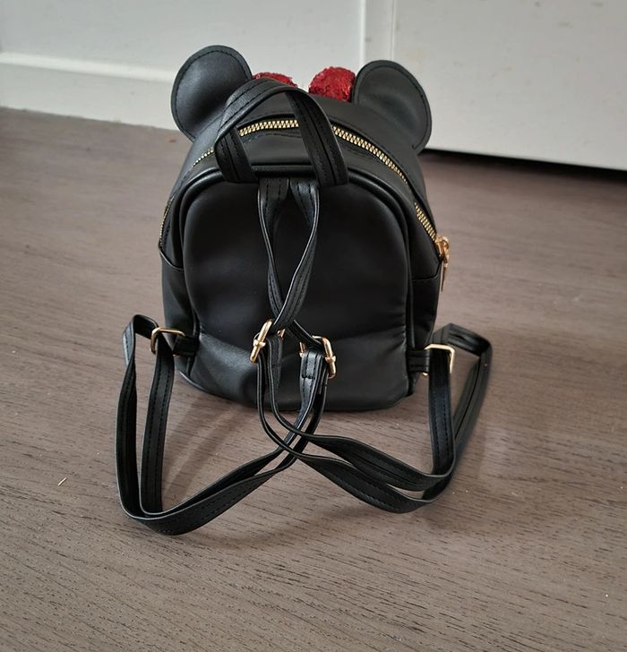 Petit sac a dos paillettés oreilles de Minnie - photo numéro 2