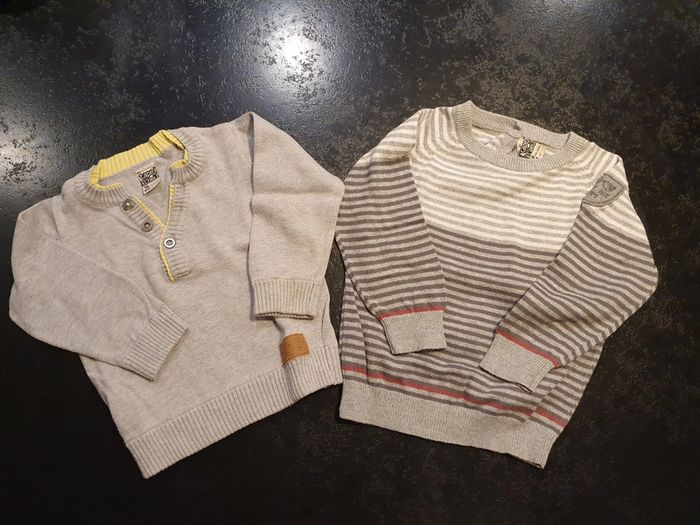 Lot 2 pull 18 mois