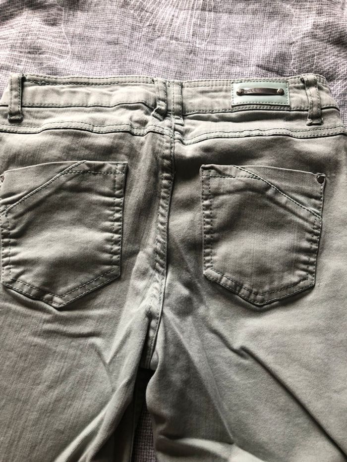 Pantalon slim vert clair GDM T36 - photo numéro 4