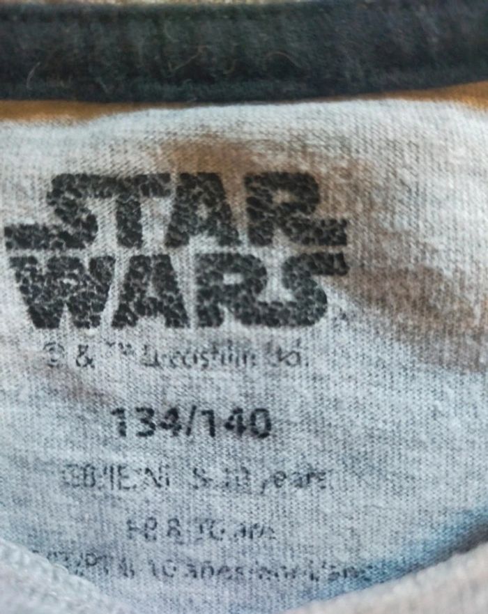 T-shirt star wars vaisseaux spatiaux 9-10 ans - photo numéro 3