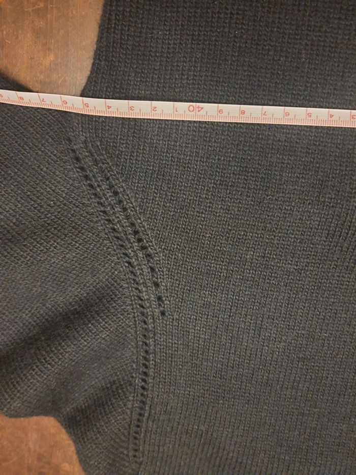 Pull col roulé noir Matin Blanc taille 3 (38/40) - photo numéro 11