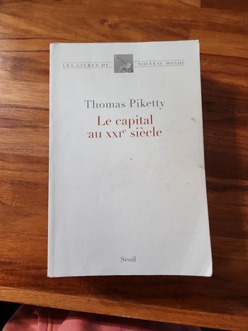 Livre : Le capital au XXIe siecle